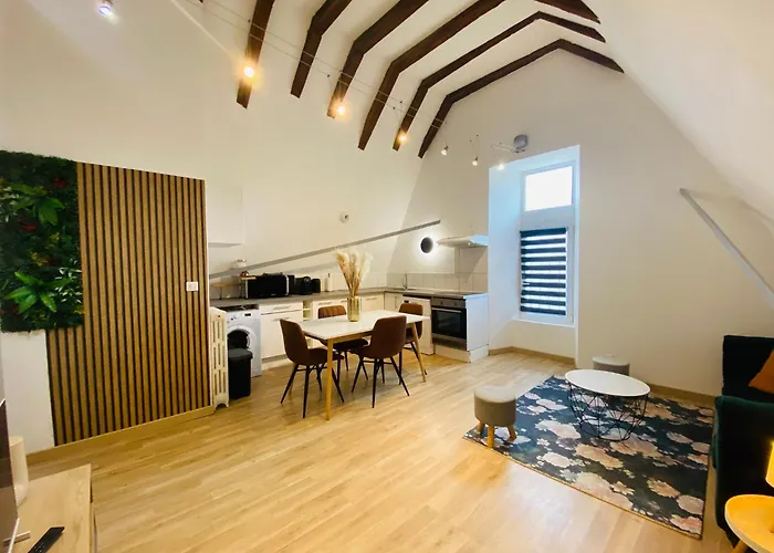 Appartement Le Colibri, Spacieux T2 Bis Avec Mezzanine, Calme Et à Poitiers